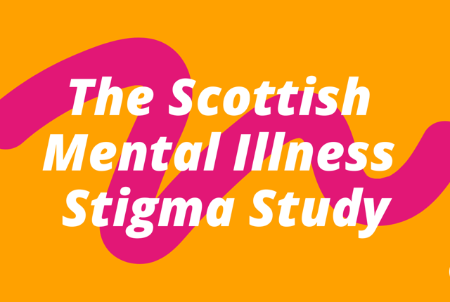 Text reads: The Scottish Mental Illness Stigma Study