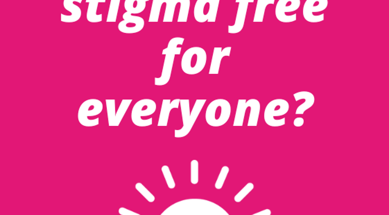 Pink poster