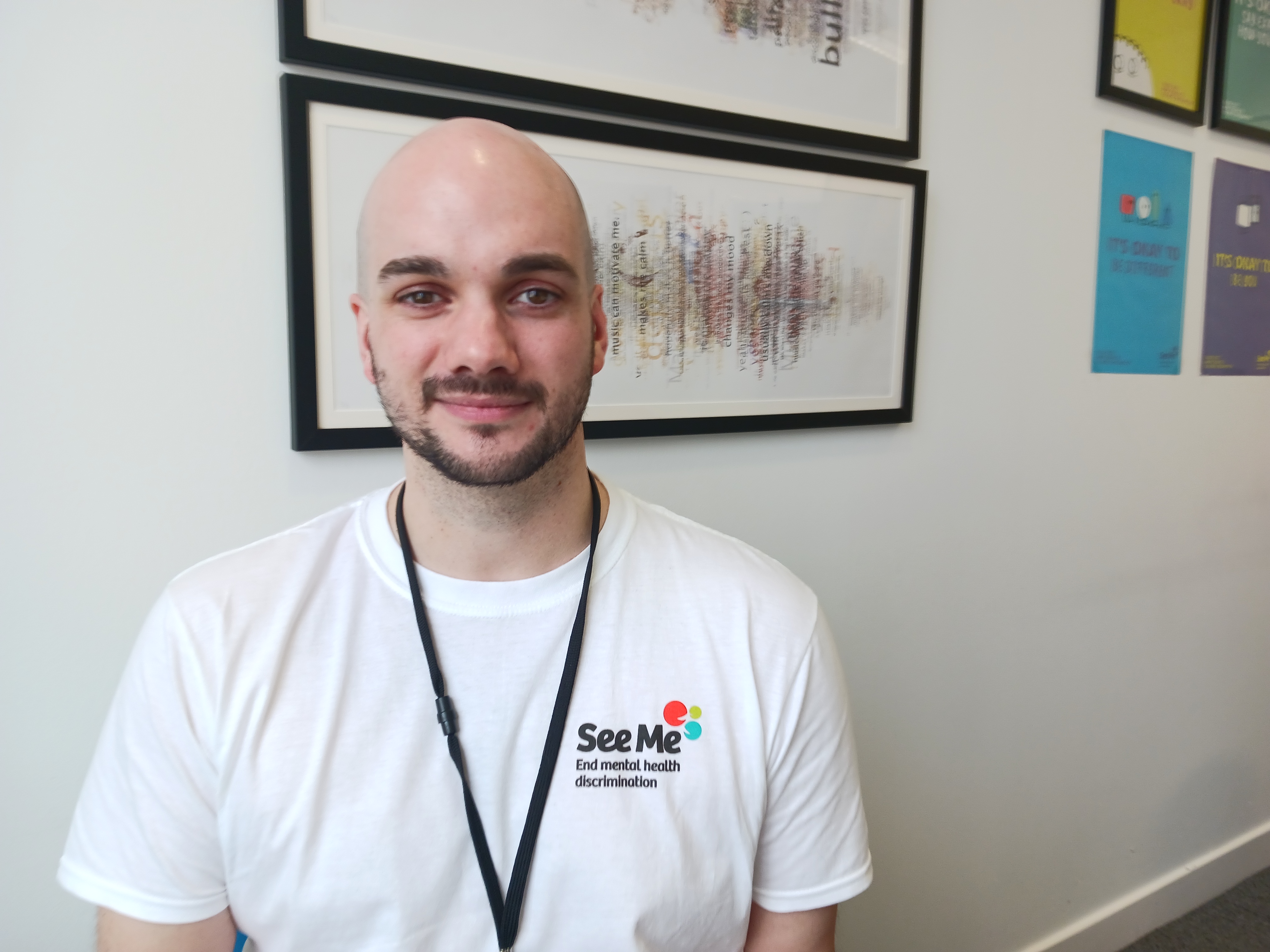 See Me volunteer Paul